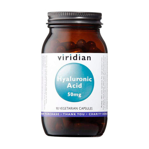 Viridian Hyaluronic Acid 50mg 90 Vegetarian Capsules