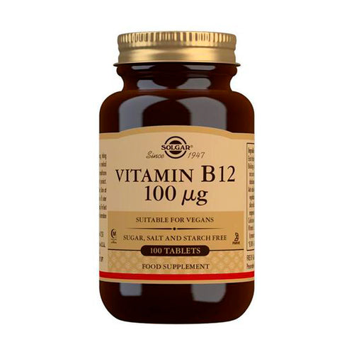 Solgar Vitamin B12 100 mcg 100 Tablets