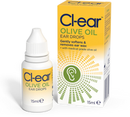 Cl-ear Olive Oil Ear Drops - 15ml