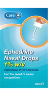 Ephedrine Nasal Drops 1% - 10ml