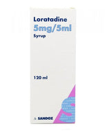 Loratadine Hayfever Relief 5mg/5ml Syrup – 100ml