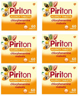 Piriton Allergy - 60 Tablets x 6