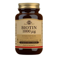Solgar Biotin 1000mcg 50 Vegetable Capsules
