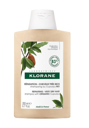Klorane Cupuaçu Bio Nourishing Shampoo for Dry and Damaged Hair 200ml