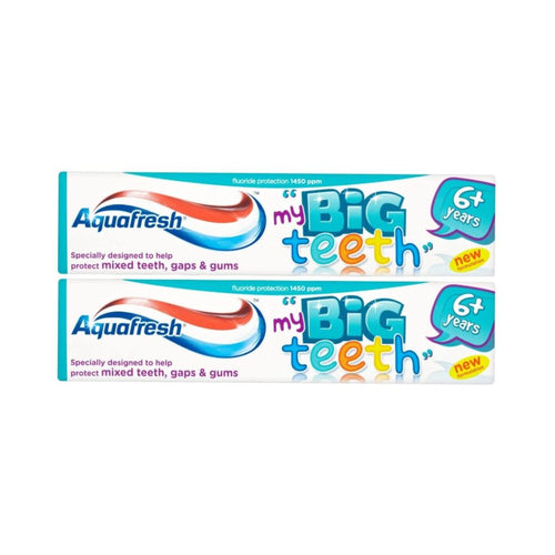 Aquafresh My Big Teeth 6+ Years Toothpaste 50ml - Pack of 2