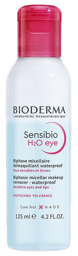 Bioderma Sensibio H2O Eye Micellar Solution Makeup Remover 125ml