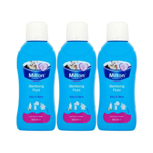 Milton Sterilising Fluid Baby & Home 500ml - Pack of 3
