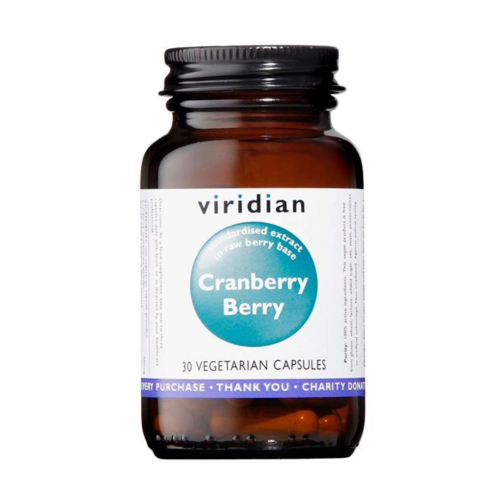 Viridian Cranberry Berry 30 Capsules