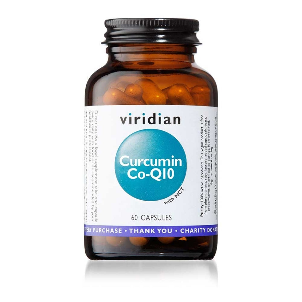 Viridian Curcumin Co Q10 60 Capsules
