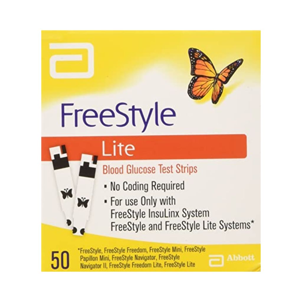 FreeStyle Lite Blood Glucose 50 Test Strips