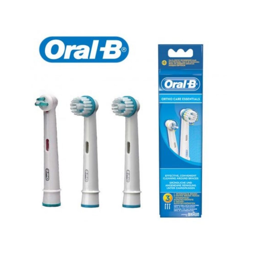Oral-B Ortho Care Essentials 3 Brush Heads