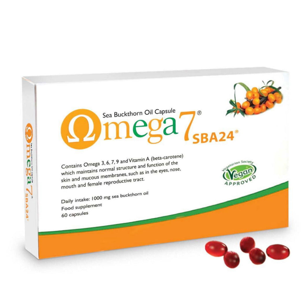 Pharma Nord Omega 7 SBA24 Sea Buckthorn Oil 60 capsules