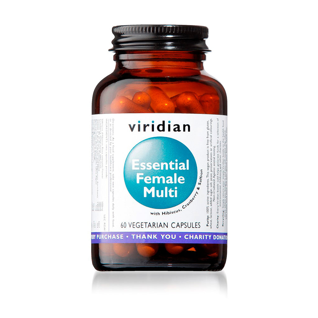 Viridian Essential Female Multi - 60 Vegetarian Capsules
