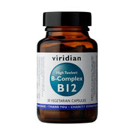 Viridian High Twelve B-Complex B12, 30  Capsules