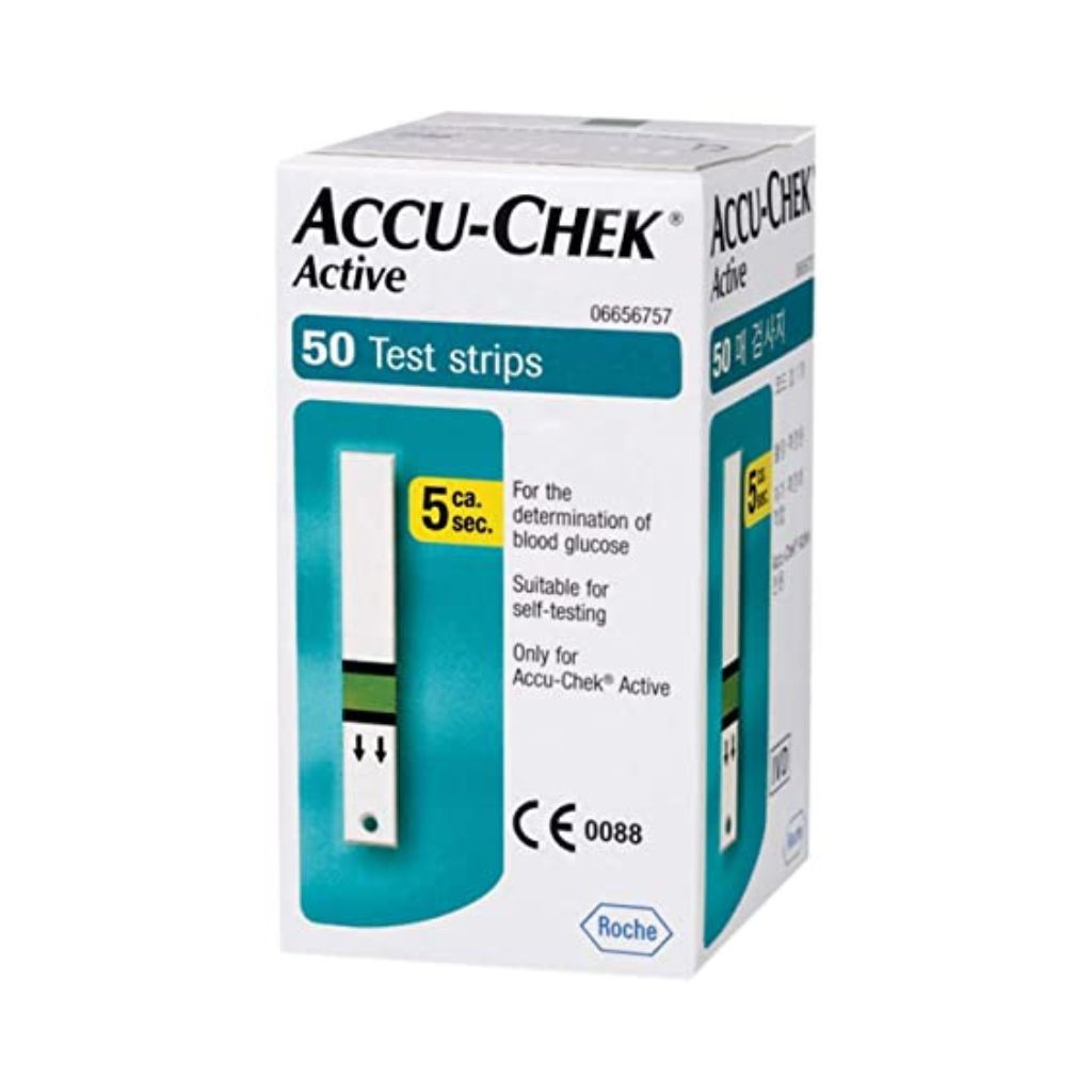 Accu-Chek Active Blood Glucose 50 Test Strips