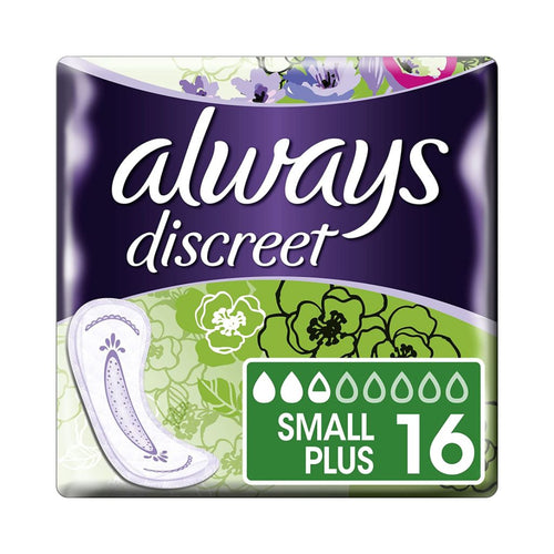 Always Discreet Small Plus 16 Pads