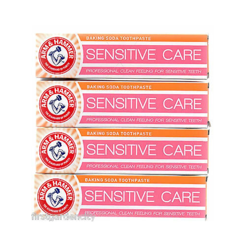 Arm & Hammer Sensitive Care Toothpaste 125g - Pack of 4