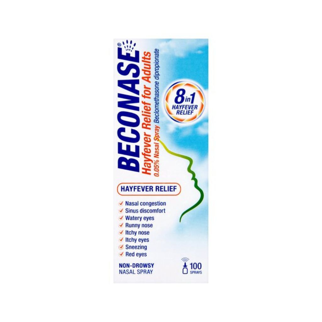 Beconase Hayfever Relief for Adults Nasal Spray - 100 Sprays