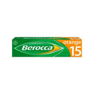 Berocca Orange 15 Effervescent Tablets