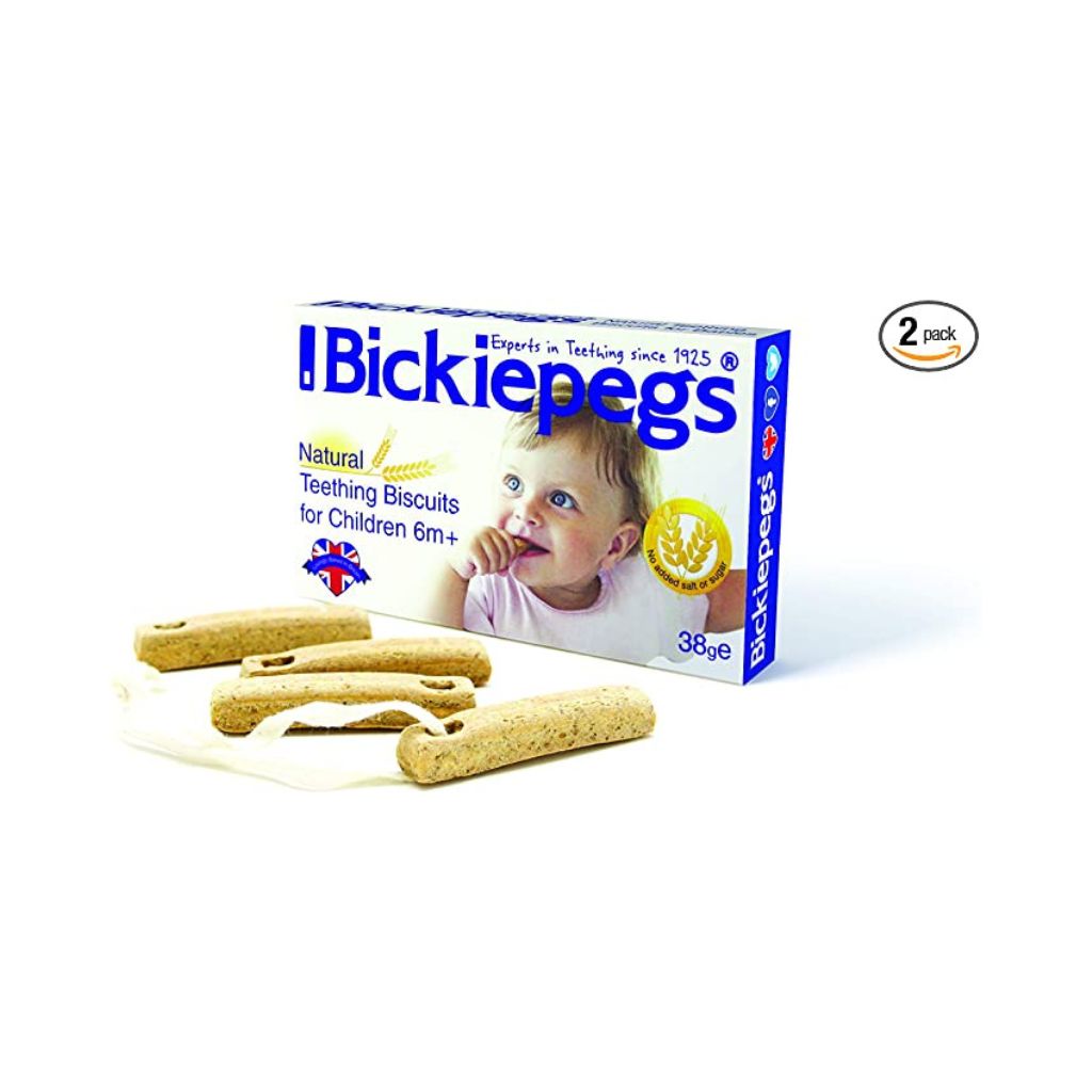 Bickiepegs Teething Biscuits for Children 38g - Pack of 2