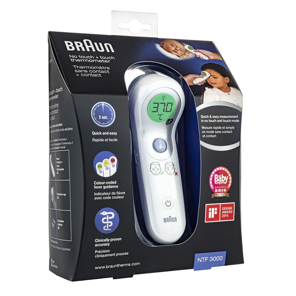 Braun  Touch + Touch Thermometer