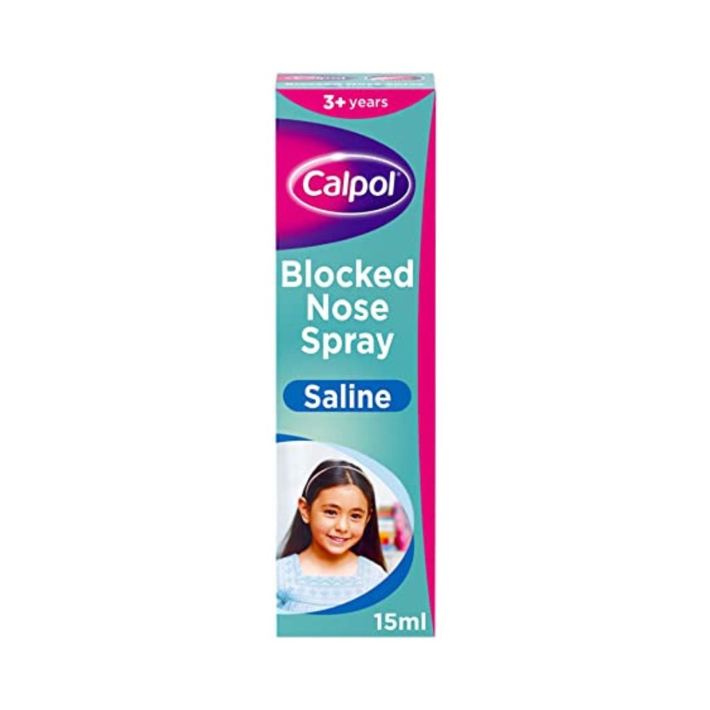 Calpol Blocked Nose Spray Saline 15ml