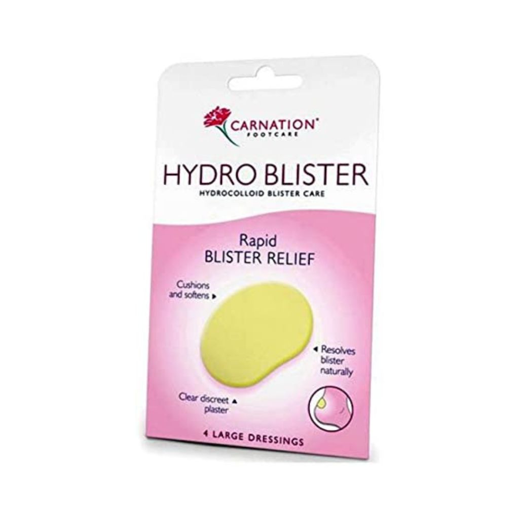 Carnation Hydro Blister Care 4 Large Dressings