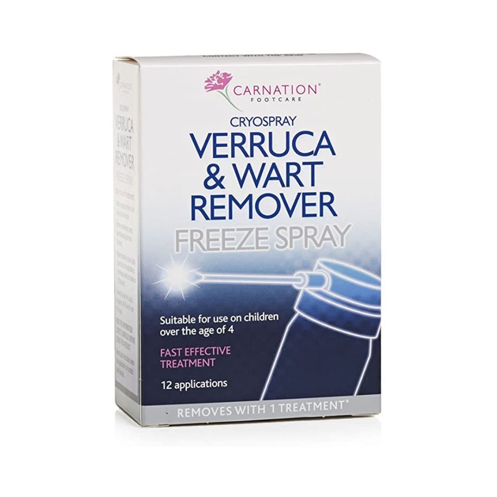 Carnation Verruca & Wart Remover Freeze Spray 12 Applications
