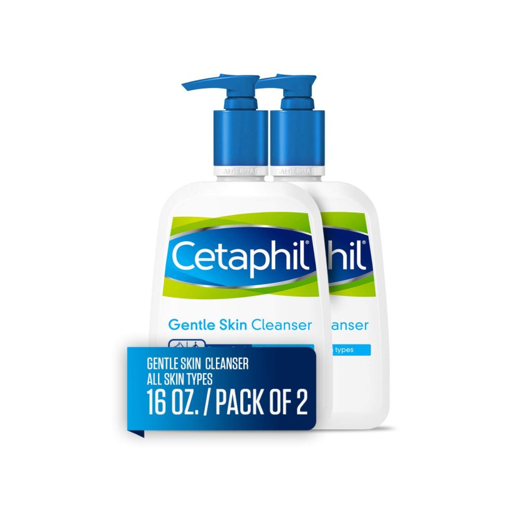 Cetaphil Gentle Skin Cleanser All Skin Types 16oz/473ml - Pack of 2