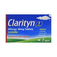 Clarityn Allergy 10mg 7 Tablets