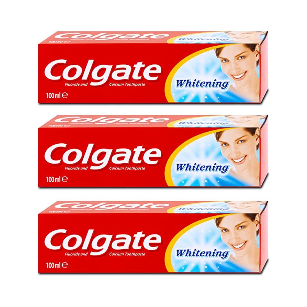 Colgate Whitening Toothpaste 100ml - Pack of 3