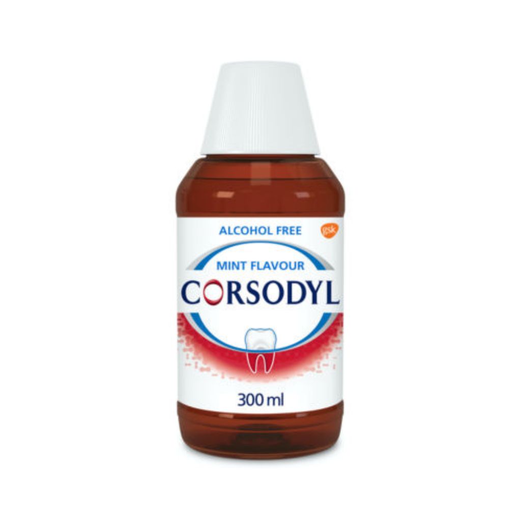 Corsodyl Mouthwash Chlorhexidine 0.2% Mint 300ml