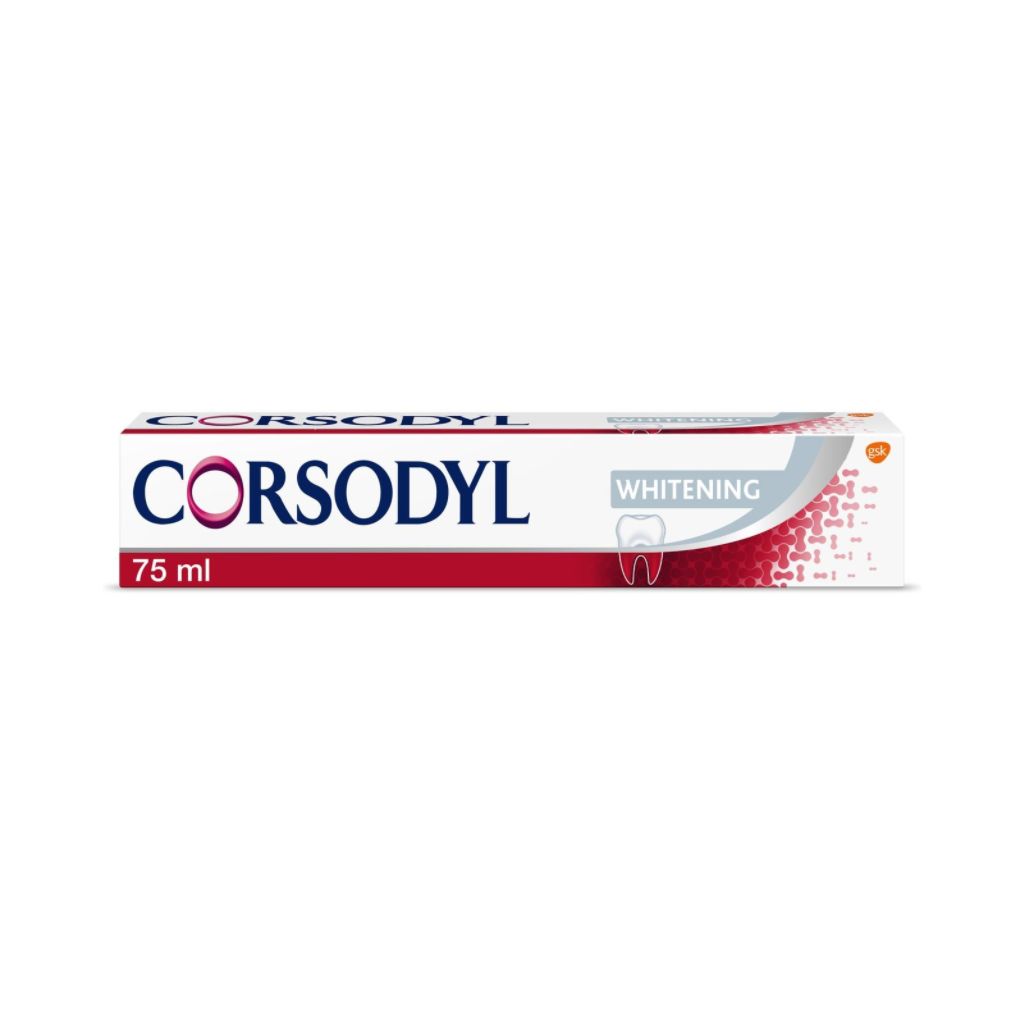 Corsodyl Toothpaste Whitening 75ml