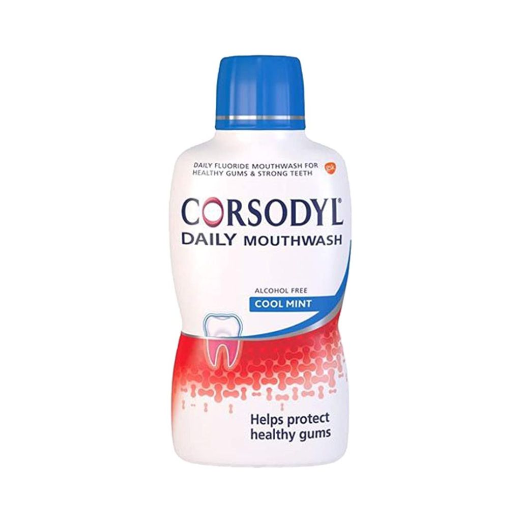 Corsodyl Daily Mouthwash Cool Mint 500ml
