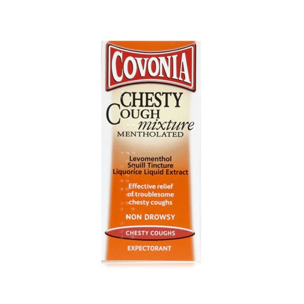 Covonia Chesty Cough Mixture (Mentholated) 50ml