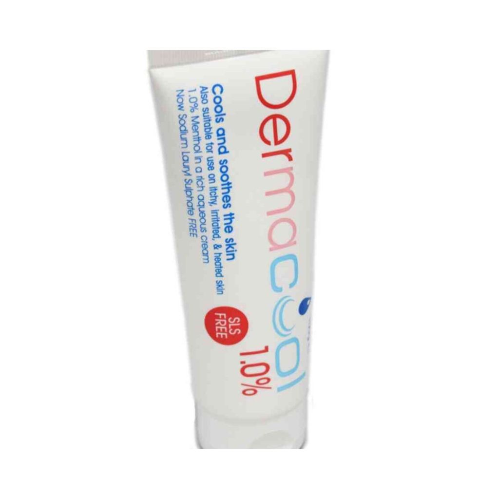 Dermacool 1% Menthol in Aqueous Cream 100g