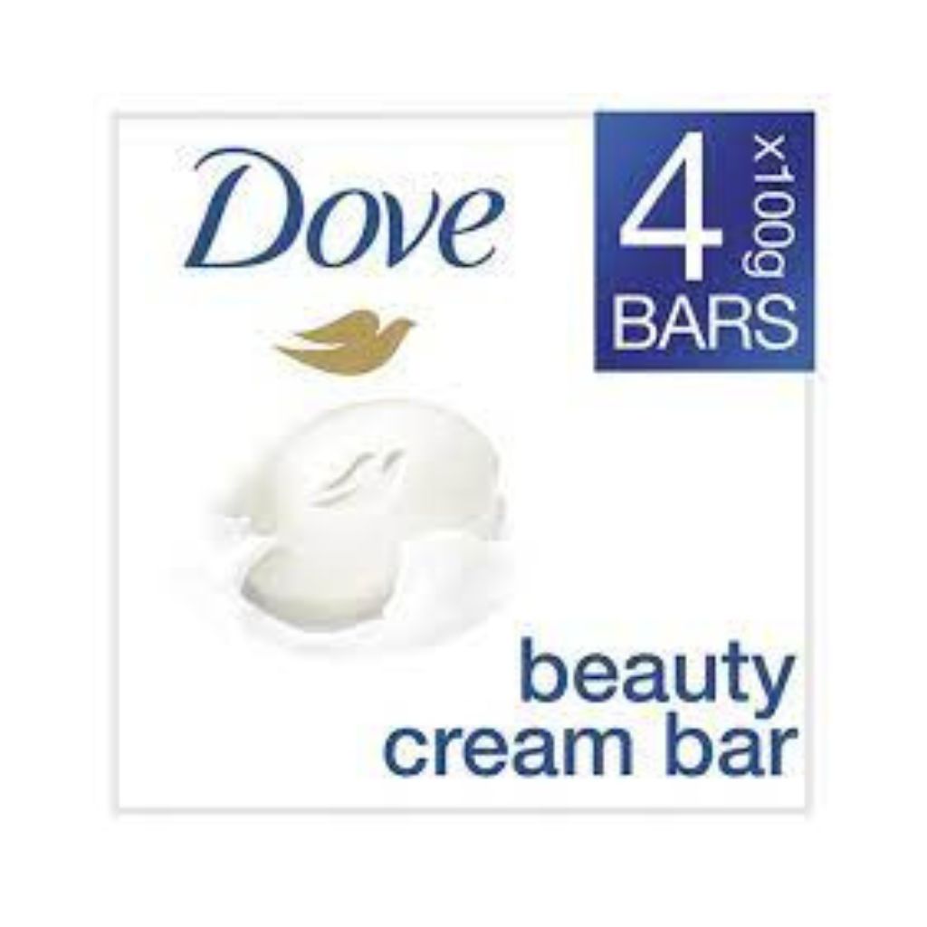 Dove Beauty Cream Bar 4x100g Bars