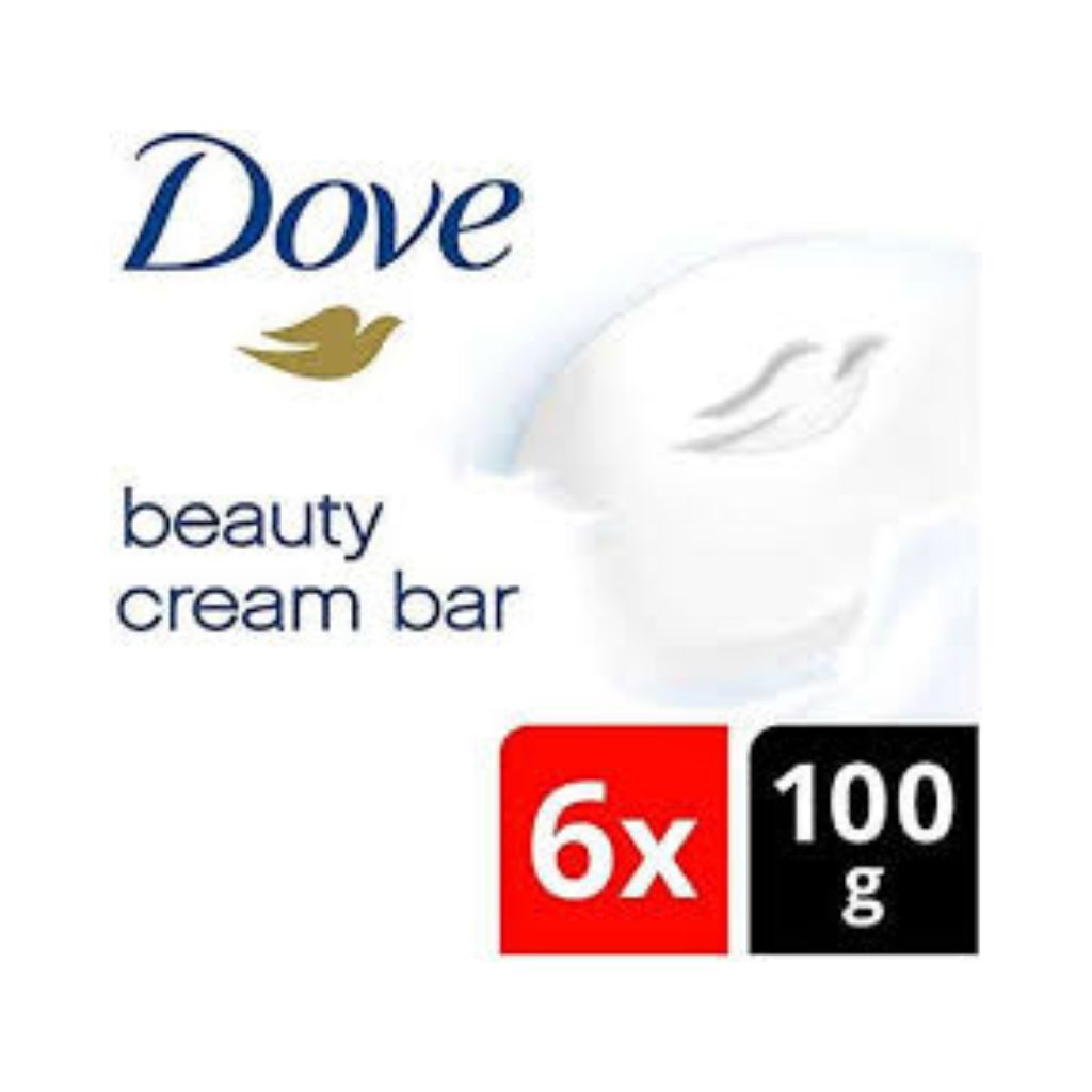 Dove Beauty Cream Bar 6x100g Bars