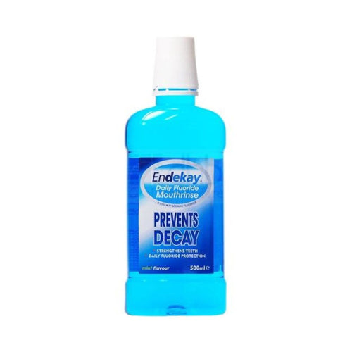 Endekay Daily Fluoride Mouthrinse Mint Flavour 500ml