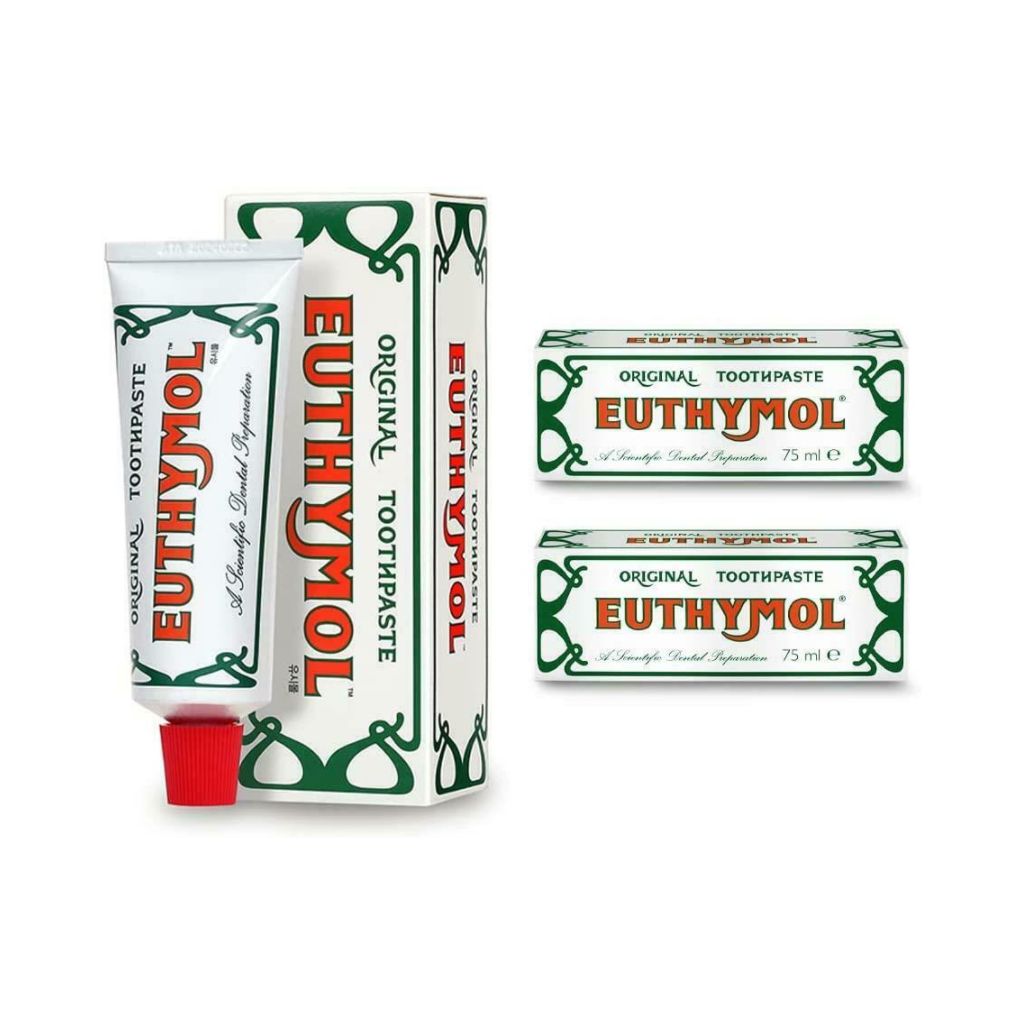 Euthymol Original Toothpaste 75ml - Pack of 2