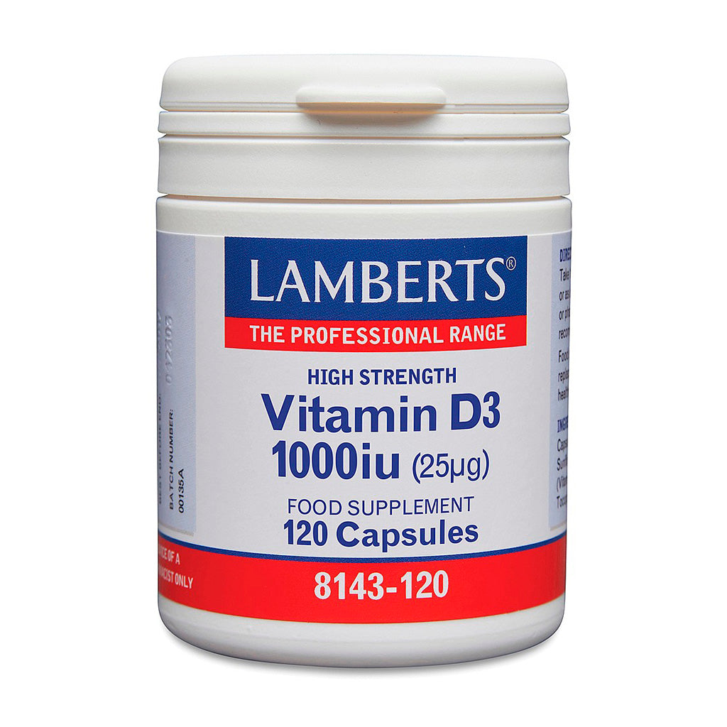 Lamberts Vitamin D3 1000iu 120 Capsules