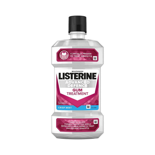 Listerine Advanced Defence Gum Treatment Mouthwash 500ml