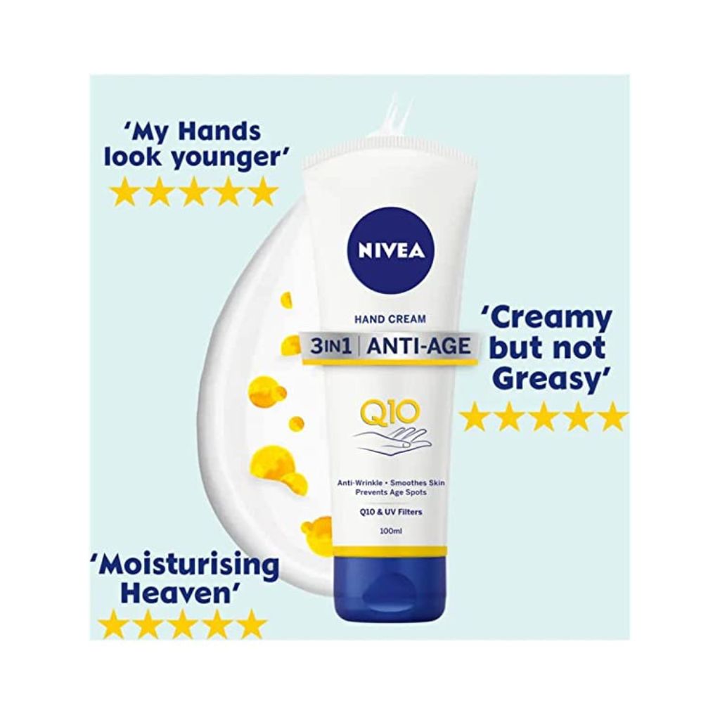 Nivea Q10 Hand Cream 3 in 1 Anti-Age 100ml