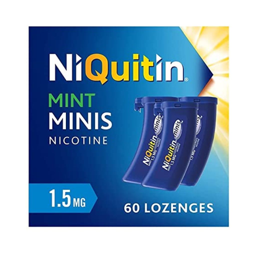 NiQuitin Mint Minis 1.5mg 60 Lozenges