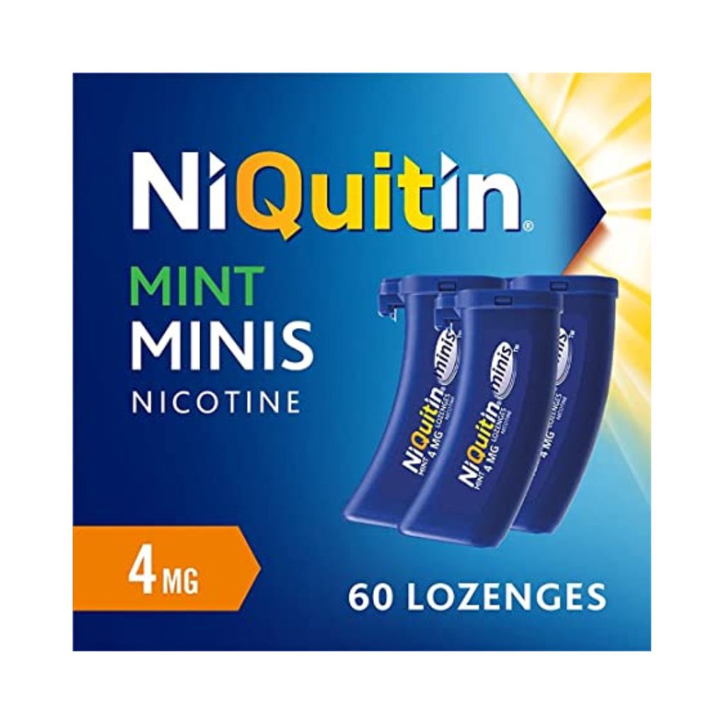 NiQuitin Mint Minis 4mg 60 Lozenges
