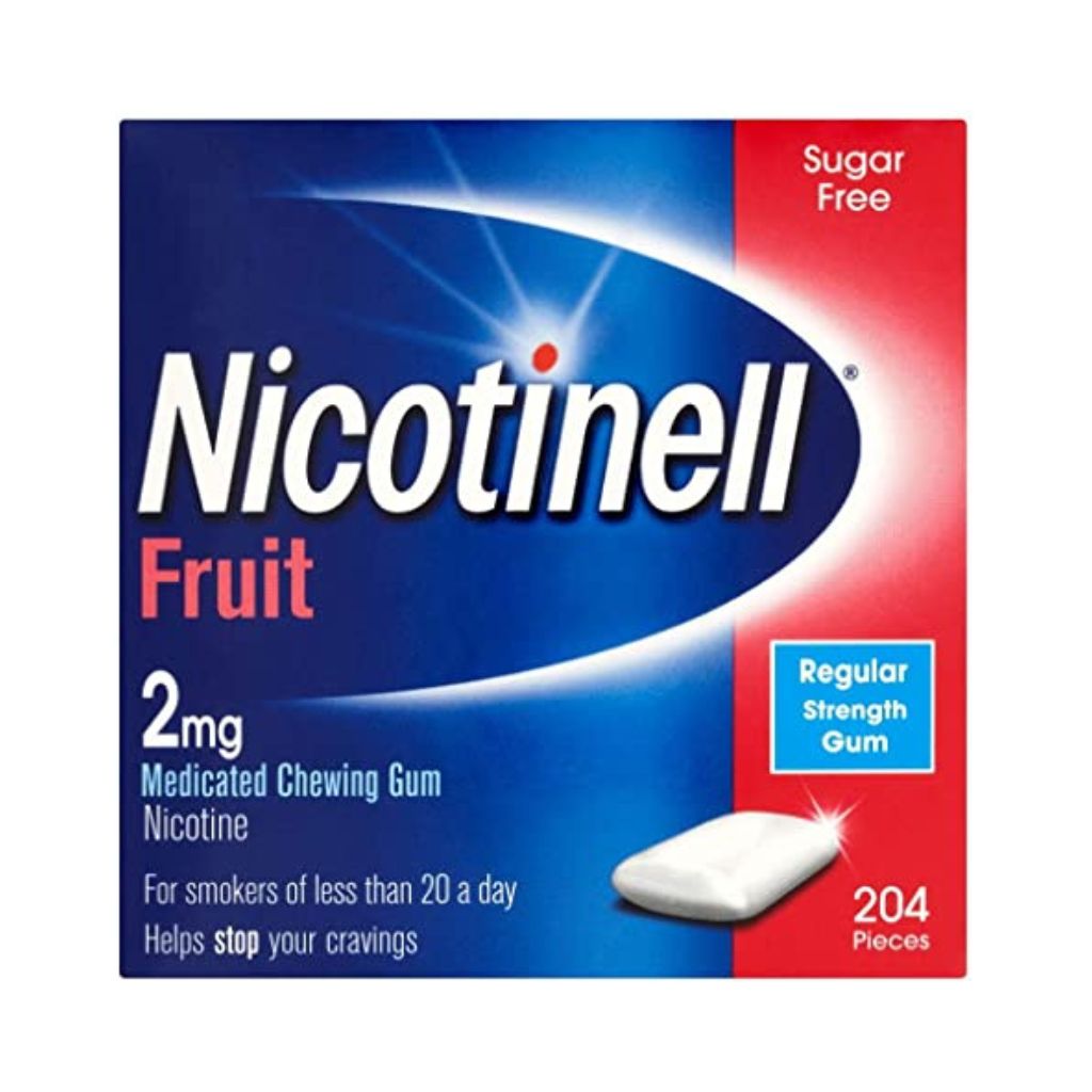 Nicotinell Fruit 2mg Gum 204 Pieces