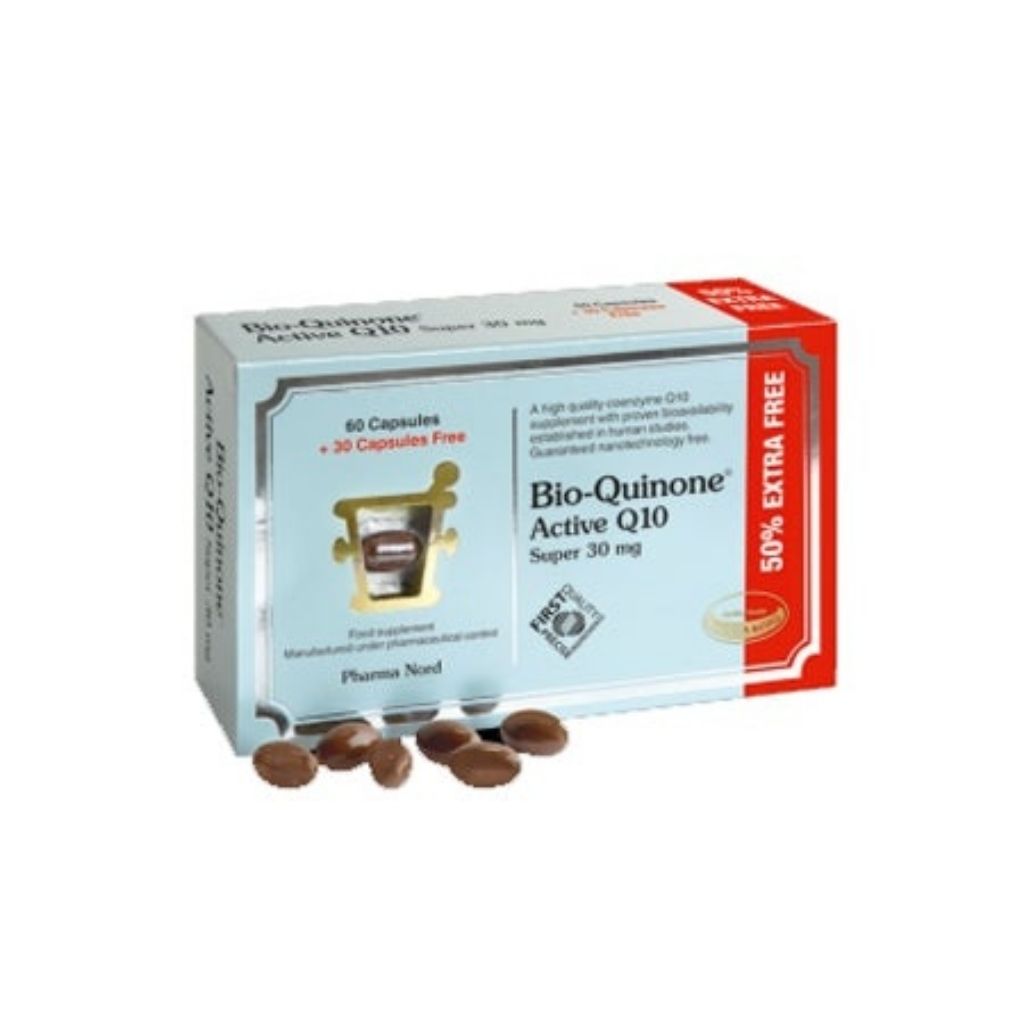Pharma Nord Bio-Quinone Active Q10 30 mg 60 caps + 30 caps free