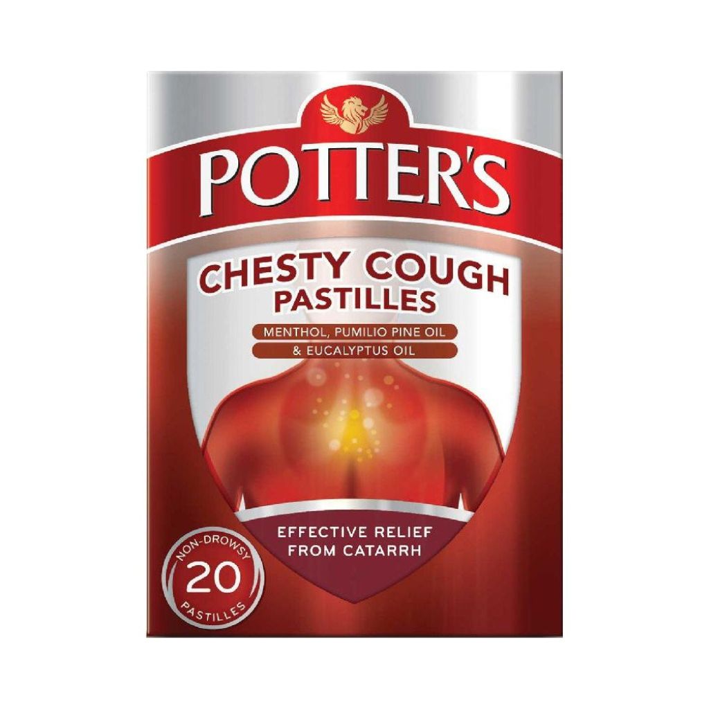 Potter's Chesty Cough 20 Pastilles