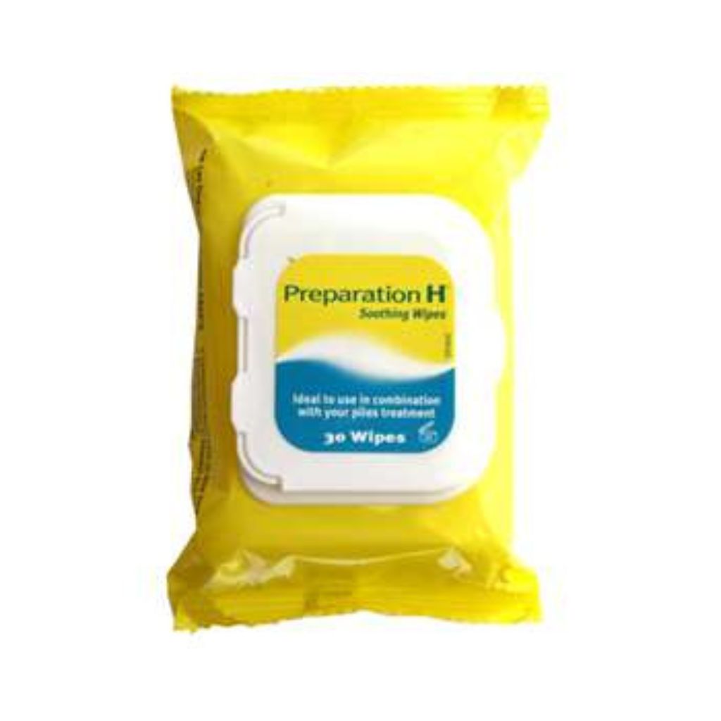 Preparation H Soothing Wipes 30