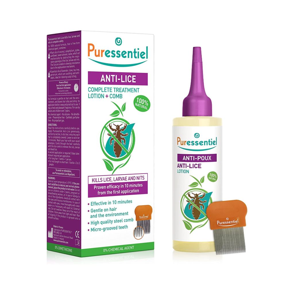 Puressentiel Anti-Lice Complete Treatment Lotion + Comb 100ml
